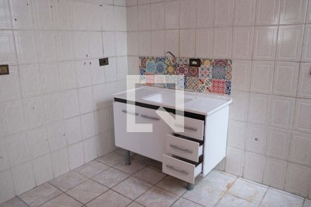 Cozinha de casa para alugar com 2 quartos, 50m² em Jardim Pilar, Mauá