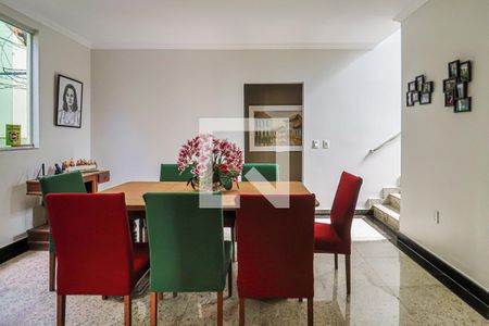 Sala de Jantar de casa à venda com 5 quartos, 300m² em Sagrada Família, Belo Horizonte