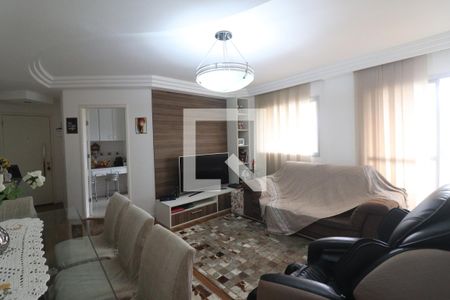 Sala  de apartamento à venda com 3 quartos, 79m² em Jardim Paraíso, São Paulo