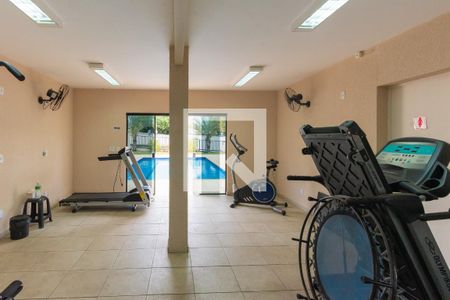 Casa de condomínio para alugar com 130m², 3 quartos e 3 vagas Casa de condomínio para alugar com 130m², 3 quartos e 3 vagasÁrea comum - Academia