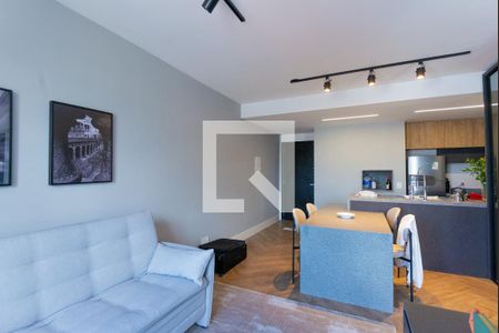 Sala de apartamento para alugar com 1 quarto, 50m² em Centro Histórico, Porto Alegre