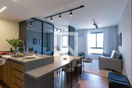 Sala de apartamento para alugar com 1 quarto, 50m² em Centro Histórico, Porto Alegre