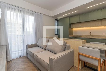Sala/Cozinha de apartamento para alugar com 1 quarto, 42m² em Boa Vista, Porto Alegre
