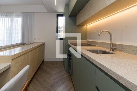 Sala/Cozinha de apartamento para alugar com 1 quarto, 42m² em Boa Vista, Porto Alegre