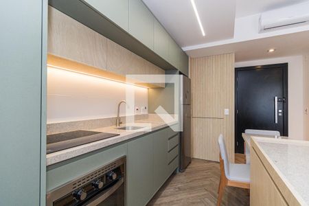 Sala/Cozinha de apartamento para alugar com 1 quarto, 42m² em Boa Vista, Porto Alegre