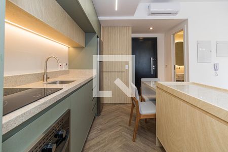 Sala/Cozinha de apartamento para alugar com 1 quarto, 42m² em Boa Vista, Porto Alegre