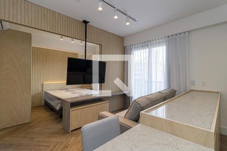 Sala/Cozinha de apartamento para alugar com 1 quarto, 42m² em Boa Vista, Porto Alegre