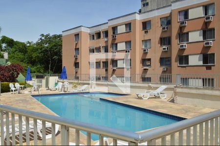 Área comum - Piscina de apartamento à venda com 2 quartos, 63m² em Pechincha, Rio de Janeiro