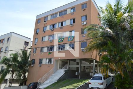 Fachada do bloco de apartamento à venda com 2 quartos, 63m² em Pechincha, Rio de Janeiro