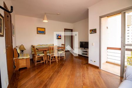 Sala de apartamento à venda com 3 quartos, 95m² em Cidade Monções, São Paulo