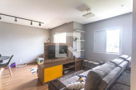 Sala de estar de apartamento à venda com 2 quartos, 72m² em Centro, São Bernardo do Campo
