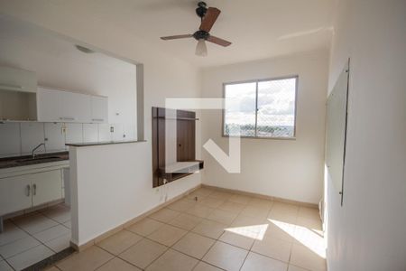 Sala de apartamento para alugar com 2 quartos, 47m² em Jardim Paulistano, Ribeirão Preto