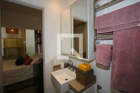 Studio à venda com 26m², 1 quarto e sem vaga Studio à venda com 26m², 1 quarto e sem vagaBanheiro