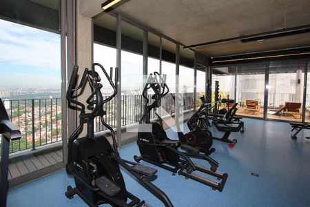 Studio à venda com 26m², 1 quarto e sem vaga Studio à venda com 26m², 1 quarto e sem vagaÁrea comum - Academia