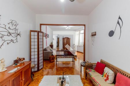 Sala 2 de apartamento para alugar com 3 quartos, 114m² em Laranjeiras, Rio de Janeiro