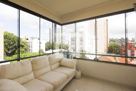 Varanda gourmet de apartamento para alugar com 2 quartos, 74m² em Petrópolis, Porto Alegre