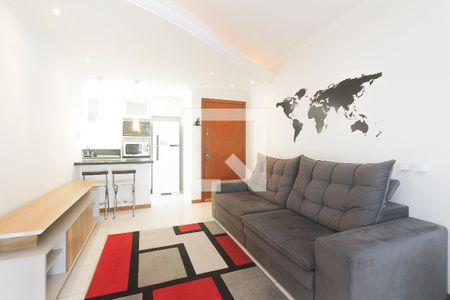 Sala de apartamento para alugar com 2 quartos, 74m² em Petrópolis, Porto Alegre