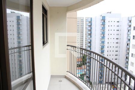 Varanda da Sala de apartamento para alugar com 2 quartos, 61m² em Perdizes, São Paulo
