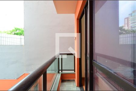 Apartamento para alugar com 40m², 1 quarto e 1 vagaVaranda