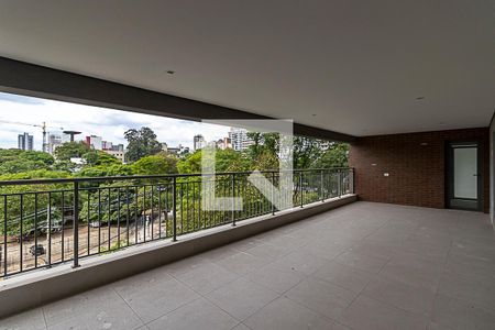 Varanda da Sala de apartamento à venda com 4 quartos, 244m² em Vila Clementino, São Paulo