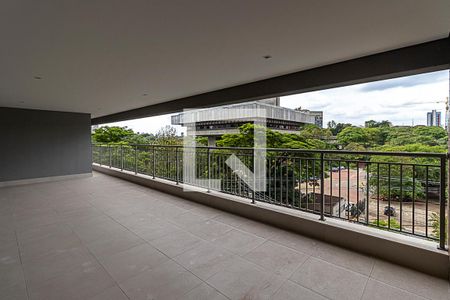 Varanda da Sala de apartamento à venda com 4 quartos, 244m² em Vila Clementino, São Paulo