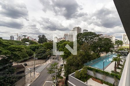 Varanda da Sala de apartamento à venda com 4 quartos, 244m² em Vila Clementino, São Paulo