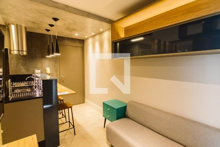 Sala de kitnet/studio para alugar com 1 quarto, 32m² em Perdizes, São Paulo