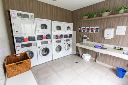 Lavanderia de kitnet/studio para alugar com 1 quarto, 32m² em Perdizes, São Paulo