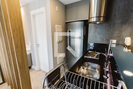 Studio para alugar com 32m², 1 quarto e 1 vaga Studio para alugar com 32m², 1 quarto e 1 vagaCozinha