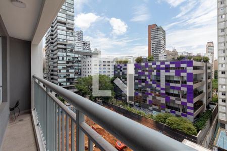 Studio à venda com 31m², 1 quarto e sem vagaVaranda