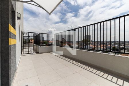 Varanda da Sala de apartamento para alugar com 1 quarto, 40m² em Vila Marte, São Paulo
