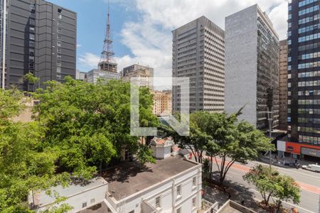 Vista de apartamento à venda com 1 quarto, 49m² em Bela Vista, São Paulo