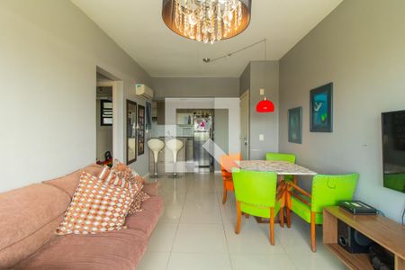 Sala de apartamento à venda com 2 quartos, 60m² em Tristeza, Porto Alegre
