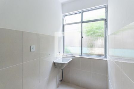 Cozinha e Área de Serviço de apartamento para alugar com 1 quarto, 30m² em São Cristóvão, Rio de Janeiro