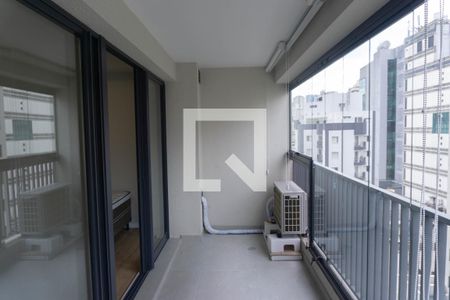 Apartamento para alugar com 40m², 1 quarto e 1 vagaSacada