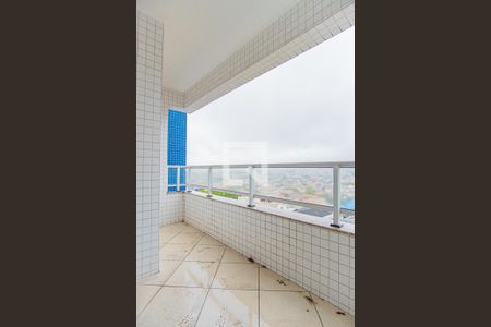 Sacada de apartamento à venda com 3 quartos, 86m² em Vila Alzira, Santo André