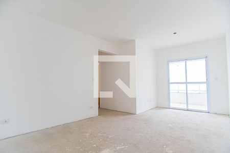 Sala de apartamento à venda com 3 quartos, 86m² em Vila Alzira, Santo André