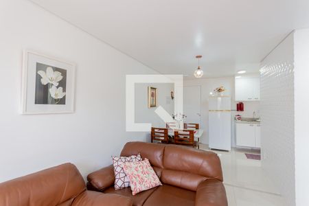 Sala de apartamento à venda com 2 quartos, 84m² em Vila Curuçá, Santo André