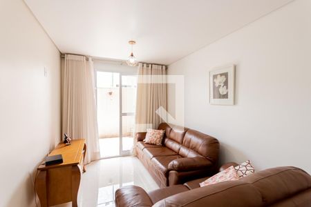 Sala de apartamento à venda com 2 quartos, 84m² em Vila Curuçá, Santo André