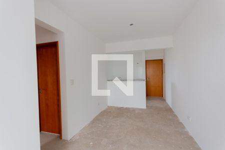 Sala de apartamento à venda com 2 quartos, 62m² em Campestre, Santo André