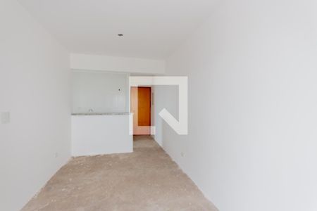 Sala de apartamento à venda com 2 quartos, 62m² em Campestre, Santo André