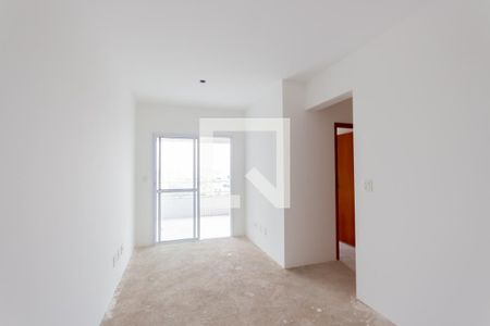 Sala de apartamento à venda com 2 quartos, 62m² em Campestre, Santo André