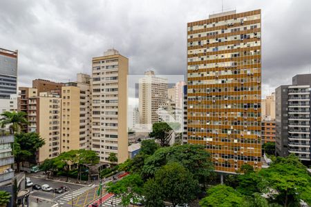 Vista da Sala de apartamento à venda com 4 quartos, 319m² em Santa Cecília, São Paulo