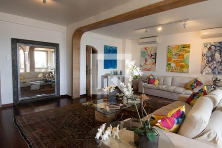 Sala de apartamento à venda com 3 quartos, 224m² em Copacabana, Rio de Janeiro