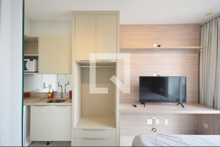 Sala/Quarto de kitnet/studio para alugar com 1 quarto, 22m² em Centro Histórico de São Paulo, São Paulo
