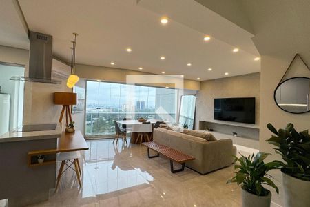 Sala de apartamento para alugar com 2 quartos, 108m² em Melville Empresarial Ii, Barueri
