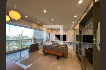 Sala de apartamento para alugar com 2 quartos, 108m² em Melville Empresarial Ii, Barueri