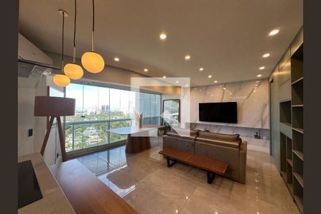 Sala de apartamento para alugar com 2 quartos, 108m² em Melville Empresarial Ii, Barueri
