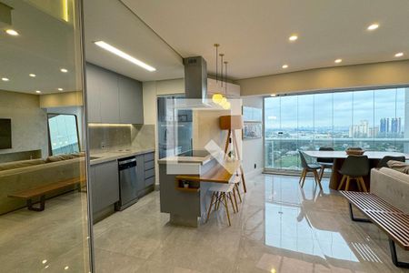 Sala de apartamento para alugar com 2 quartos, 108m² em Melville Empresarial Ii, Barueri