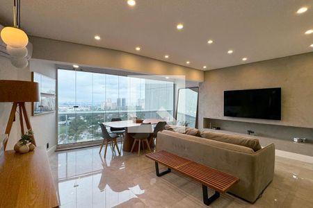 Sala de apartamento para alugar com 2 quartos, 108m² em Melville Empresarial Ii, Barueri